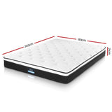 King Size Mattress: Giselle Bedding 21cm Mattress Euro Top King