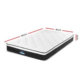 Single Mattress: Giselle Bedding 21cm Mattress Euro Top Single