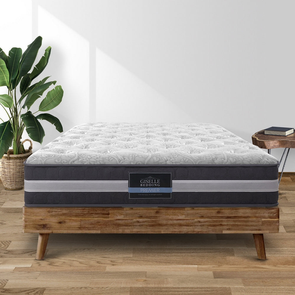 Double Mattress: Giselle Bedding 30cm Mattress Pocket Spring Double