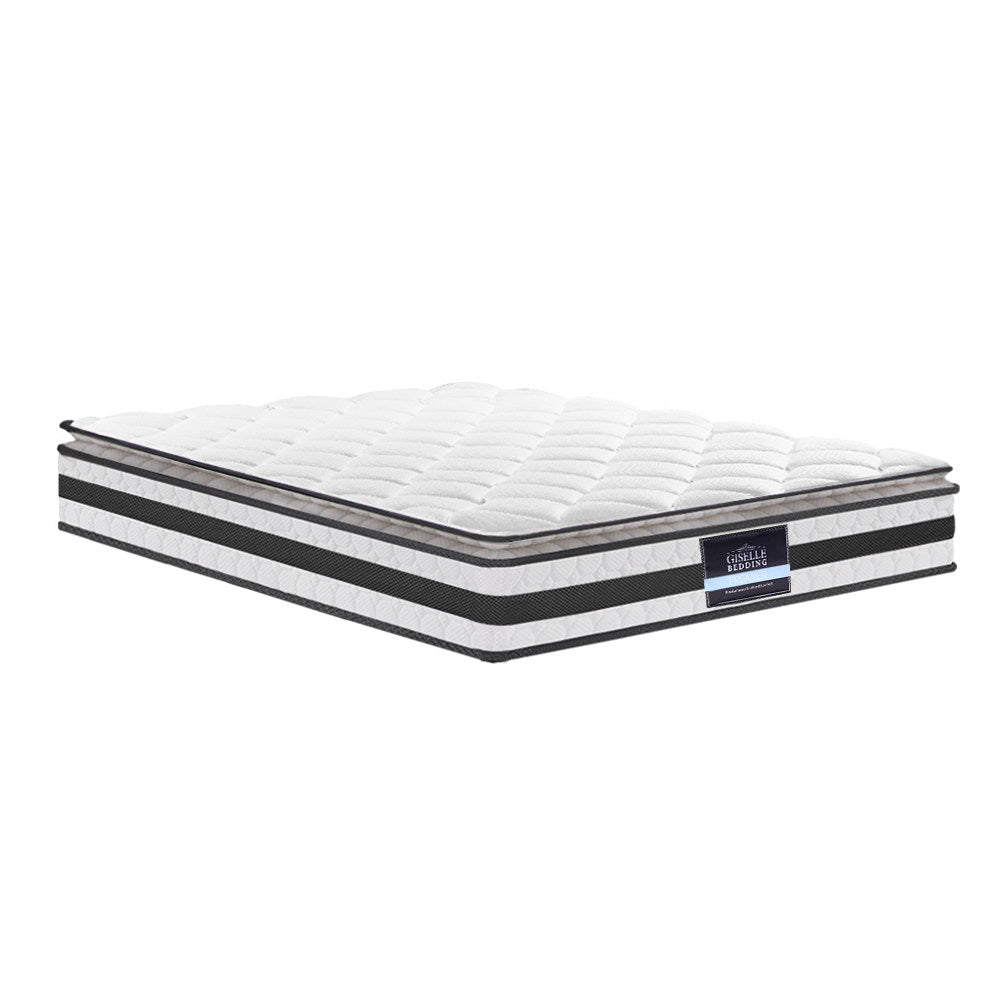 Double Mattress: Giselle Bedding 21cm Mattress Pillow Top Double