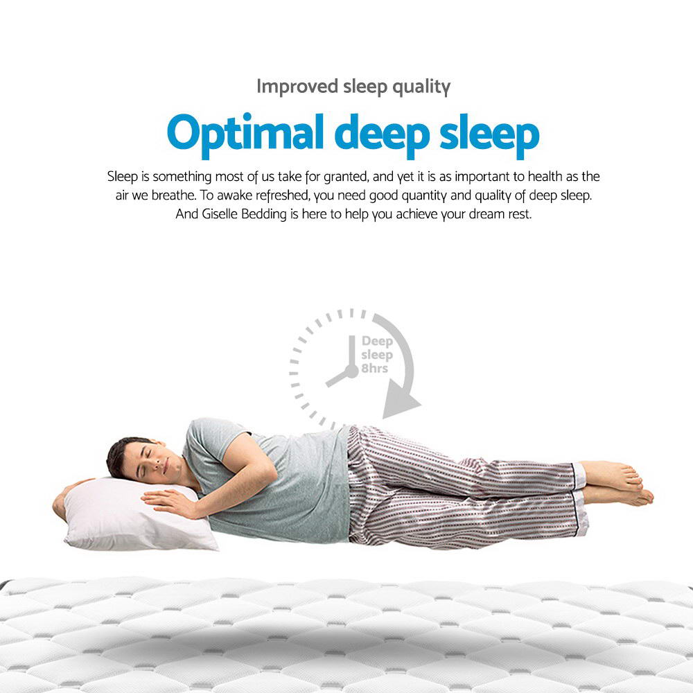 Queen Mattress: Giselle Bedding 21cm Mattress Pillow Top Queen