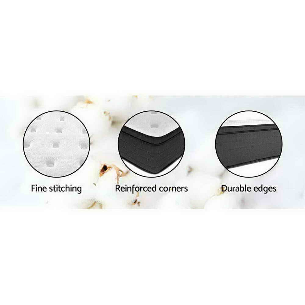 King Size Mattress: Giselle Bedding 34cm Mattress Euro Top King