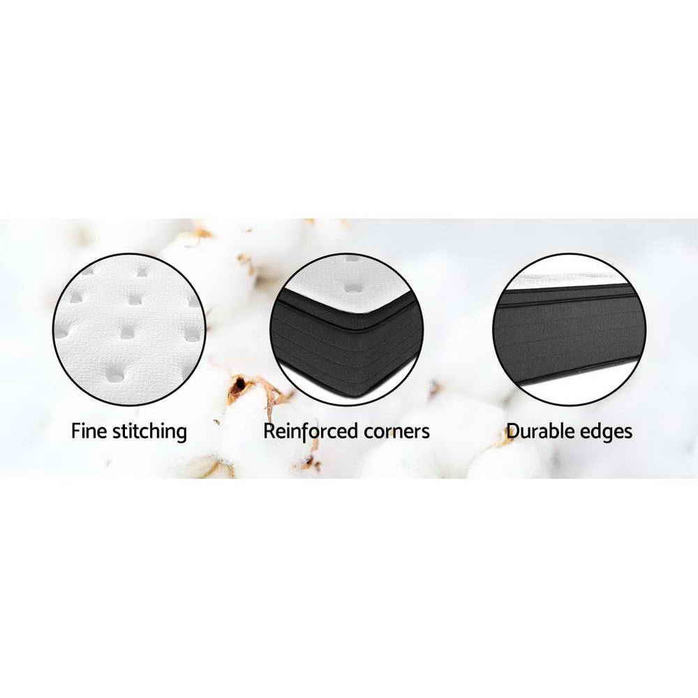 Queen Mattress: Giselle Bedding 34cm Mattress Euro Top Queen