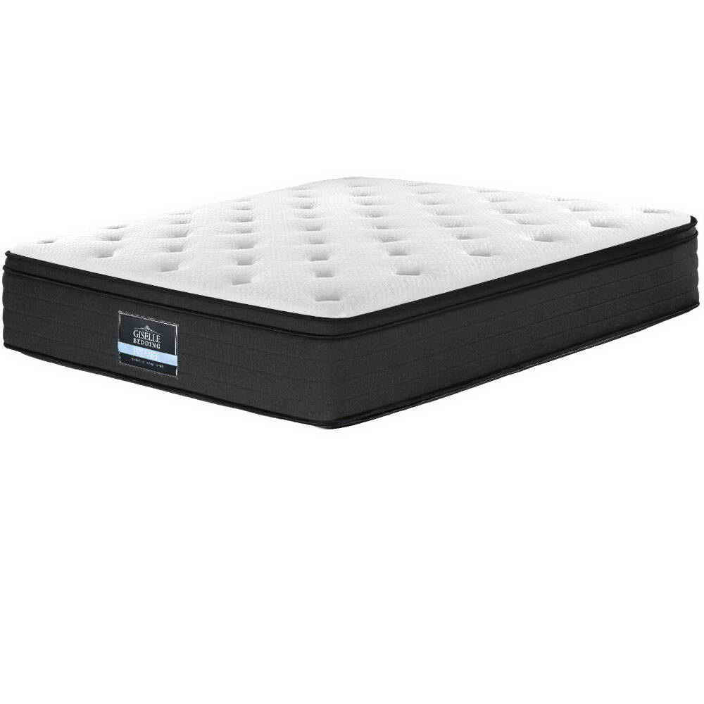 Queen Mattress: Giselle Bedding 34cm Mattress Euro Top Queen