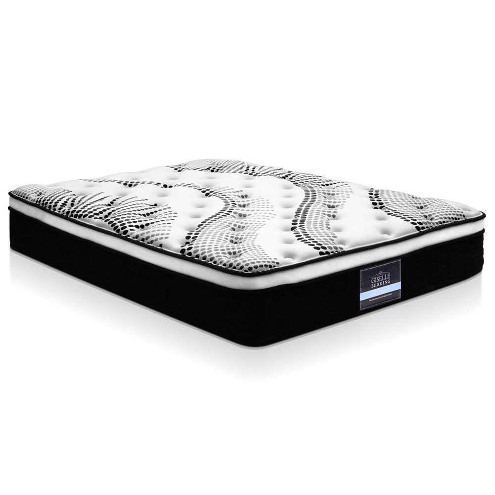 Queen Mattress: Giselle Bedding 32cm Mattress Euro Top Queen