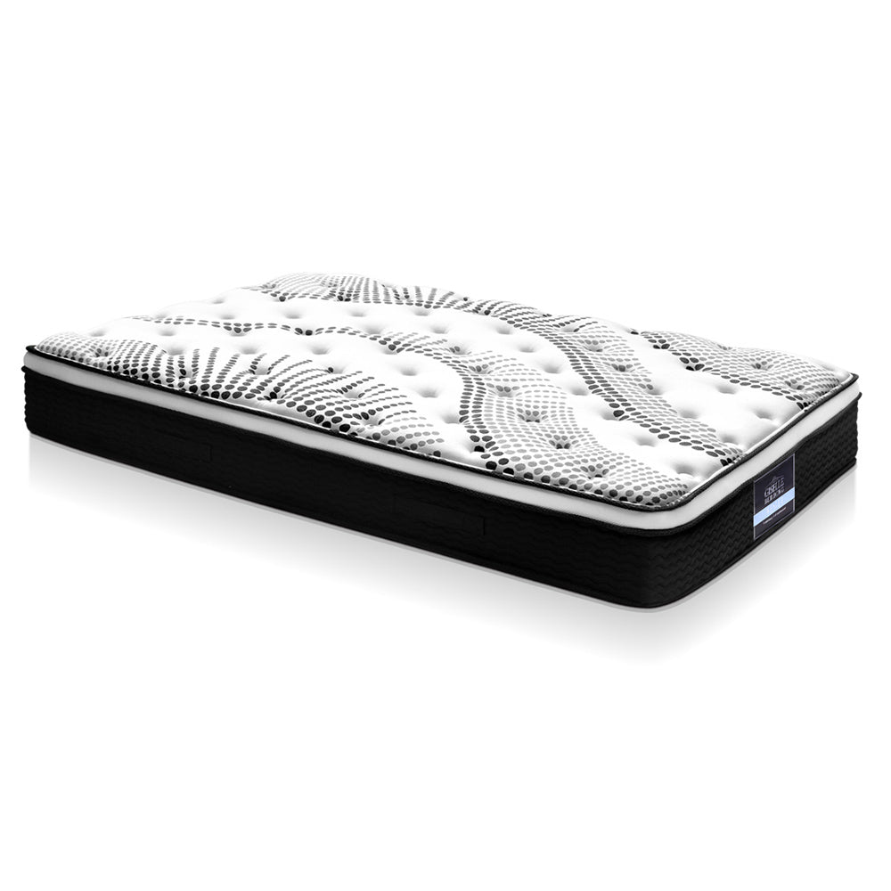 Single Mattress: Giselle Bedding 32cm Mattress Euro Top Single