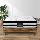 Giselle Bedding 34cm Mattress Euro Top Pocket Spring Double