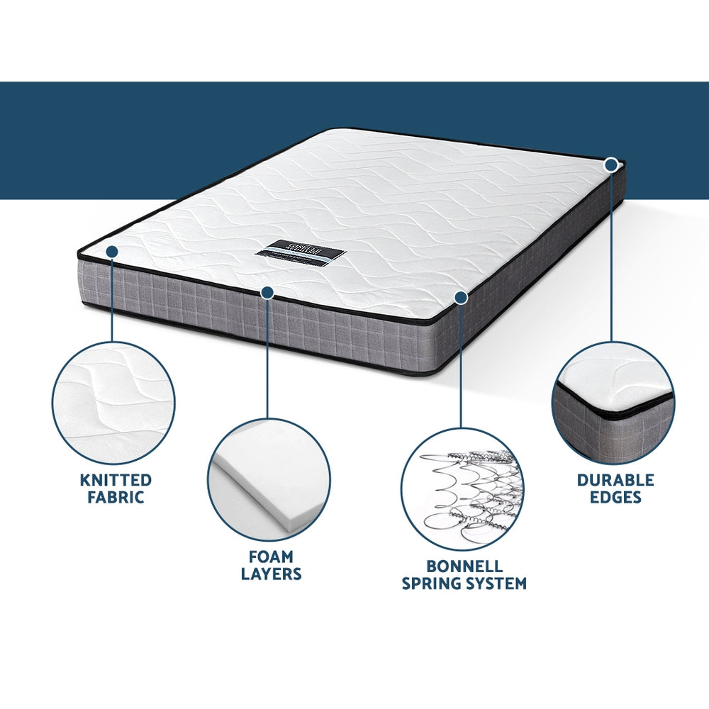 Queen Mattress: Giselle Bedding 13cm Mattress Tight Top Queen