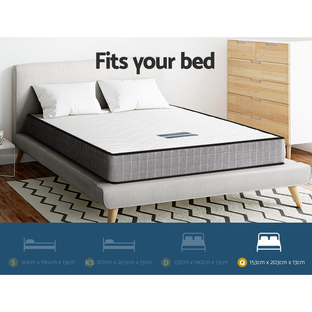 Queen Mattress: Giselle Bedding 13cm Mattress Tight Top Queen