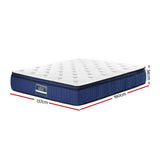 Double Mattress: Giselle Bedding 34cm Mattress Cool Gel Memory Foam 7 Zone Double