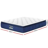 King Size Mattress: Giselle Bedding 34cm Mattress Cool Gel Memory Foam 7 Zone King