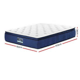 Queen Mattress: Giselle Bedding 34cm Mattress Cool Gel Memory Foam 7 Zone Queen