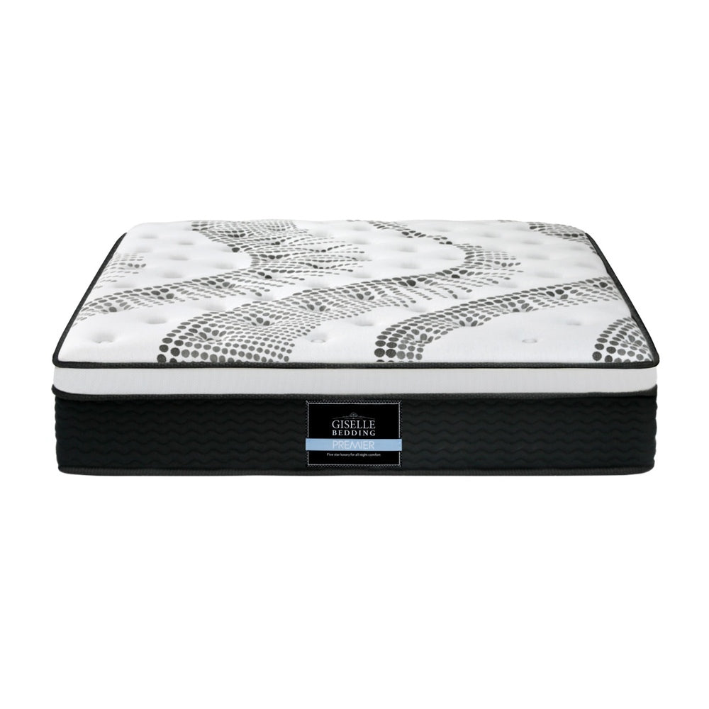 King Size Mattress: Giselle Bedding 32cm Mattress Euro Top Super King