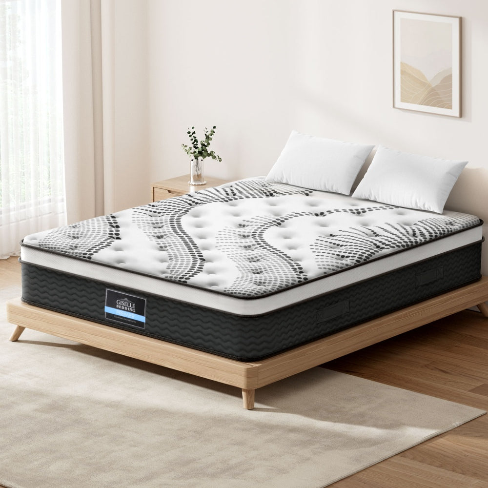 King Size Mattress: Giselle Bedding 32cm Mattress Euro Top Super King