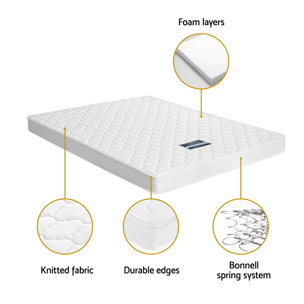 Single Mattress: Giselle Bedding 13cm Mattress Tight Top Single