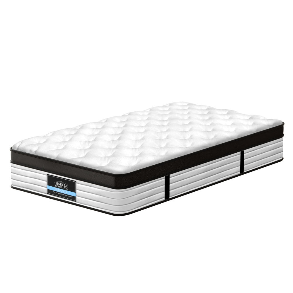 Single Mattress: Giselle Bedding 31cm Mattress Euro Top King Single