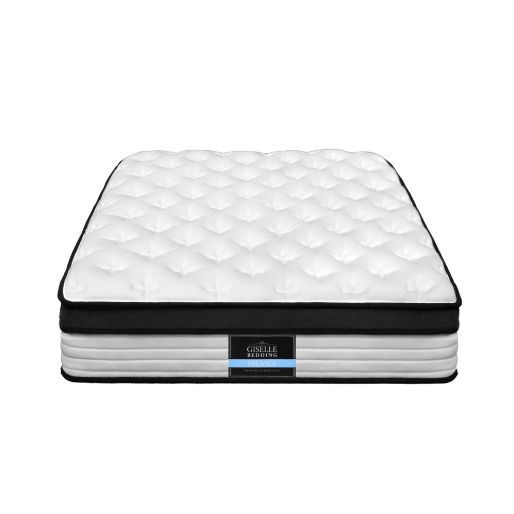 Single Mattress: Giselle Bedding 31cm Mattress Euro Top King Single