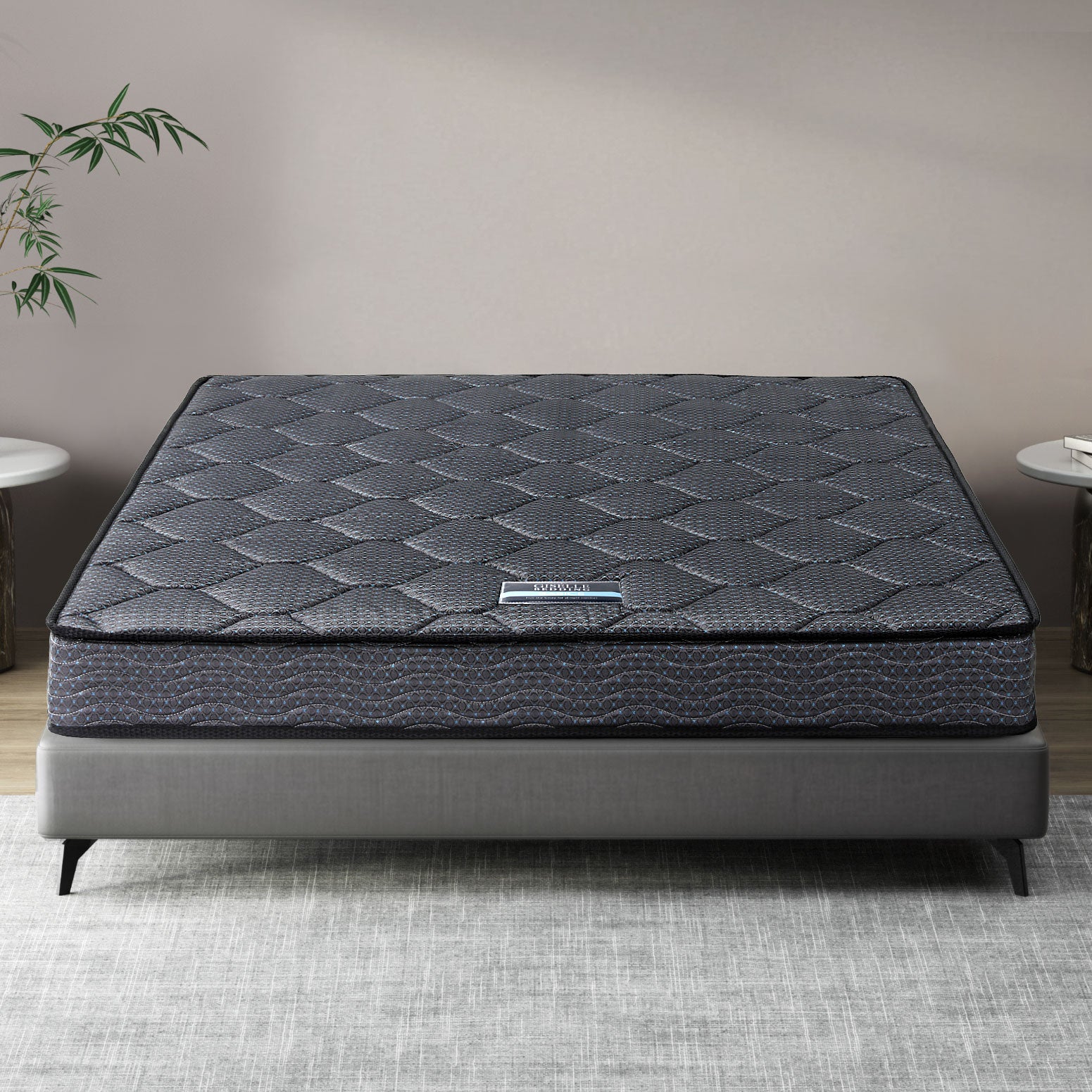 Queen Mattress: 16cm Mattress Giselle Bonnell Spring Queen