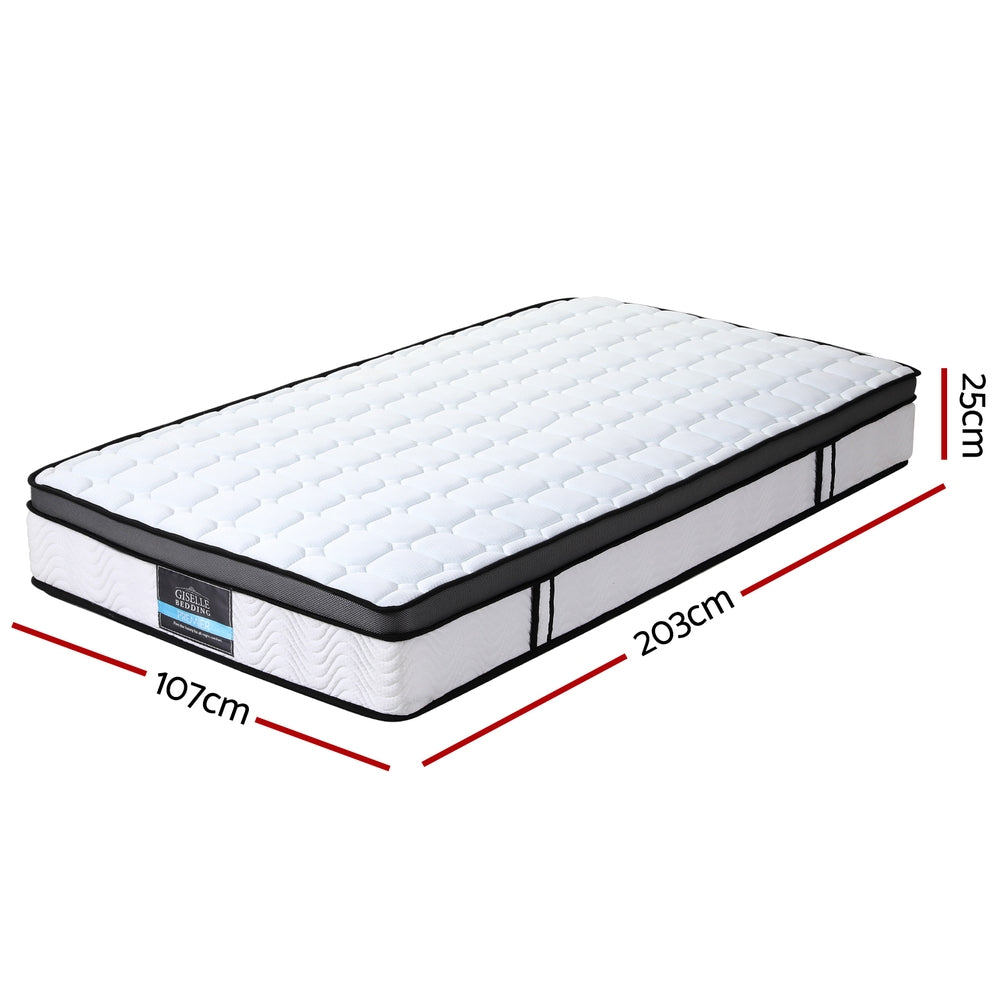 King Single Mattress: Giselle Mattress Cool Gel Foam 25cm King Single