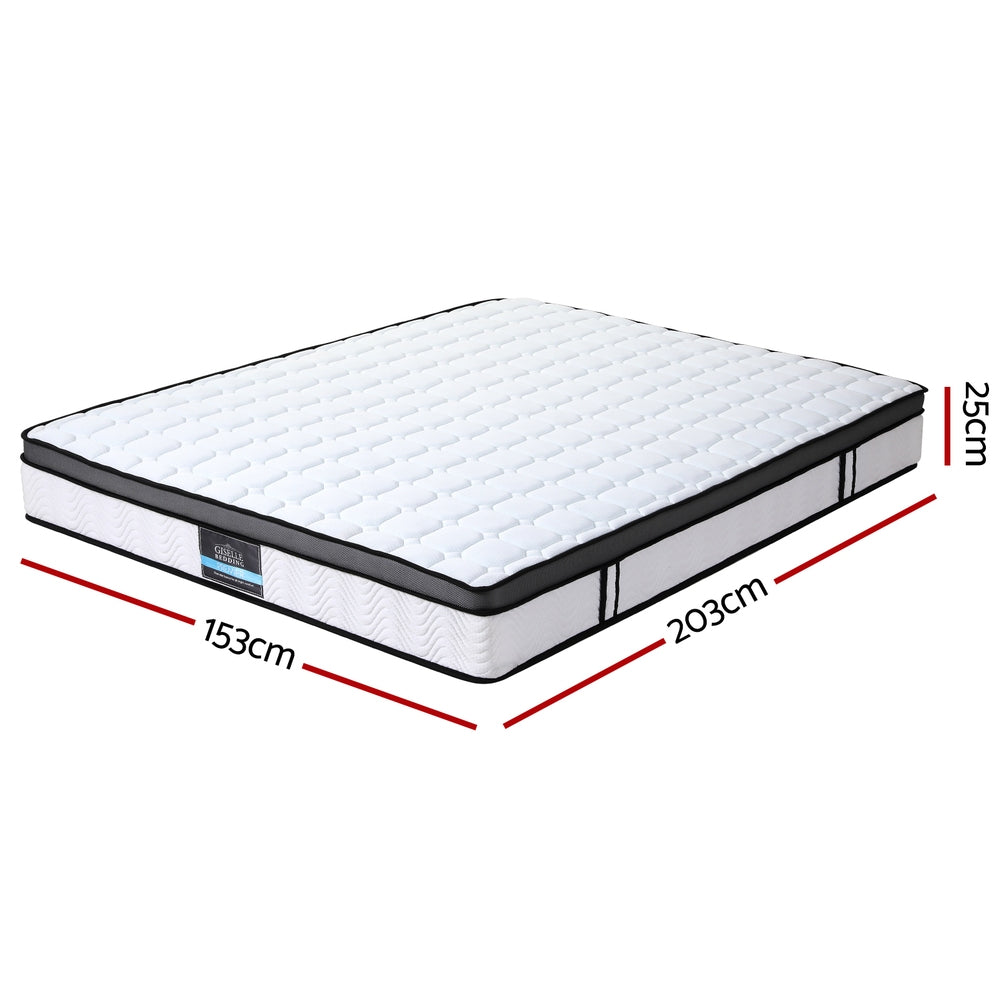 Queen Mattress: Giselle Mattress Cool Gel Foam 25cm Queen