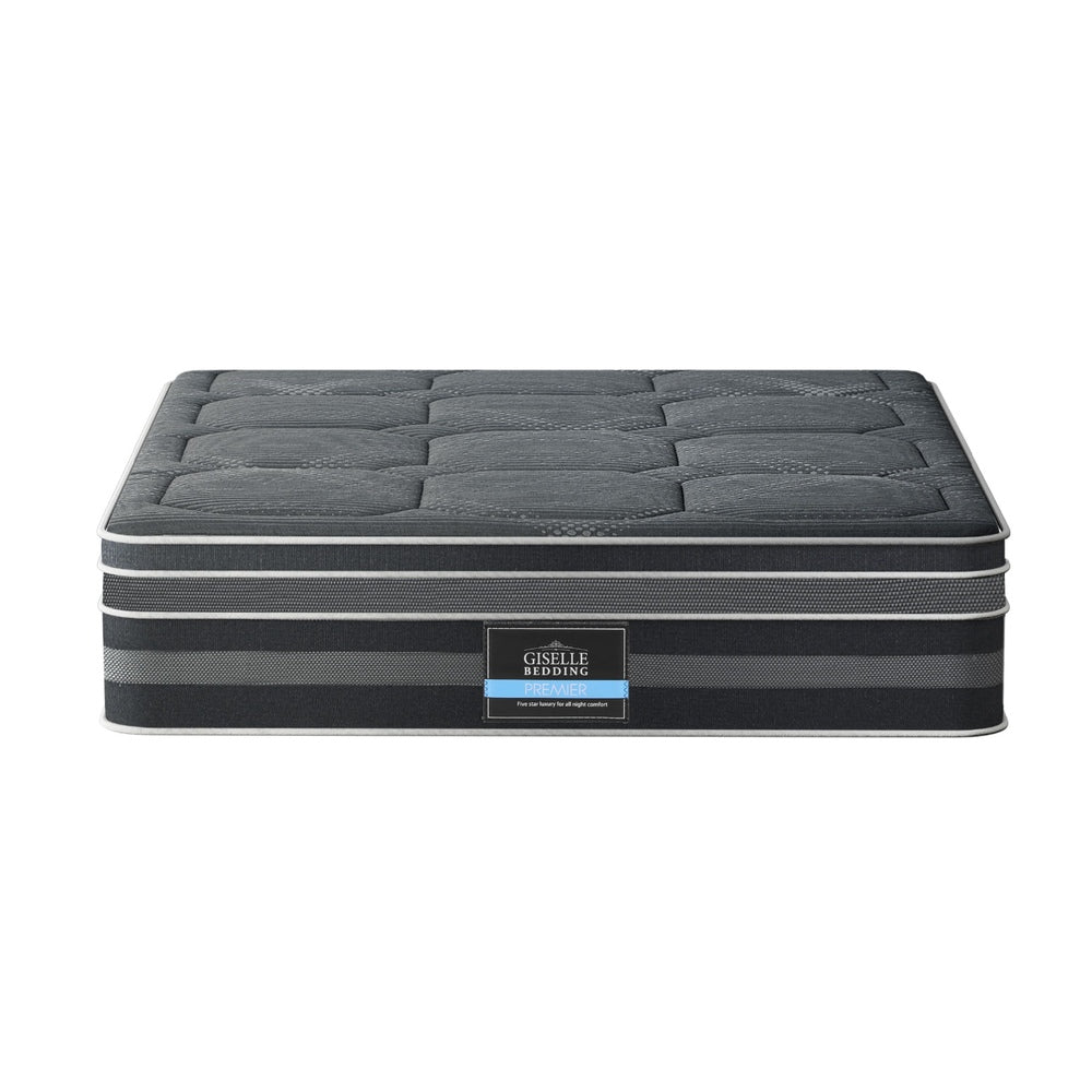 Giselle Mattress 35cm Hybrid Pocket Spring Euro Top Double