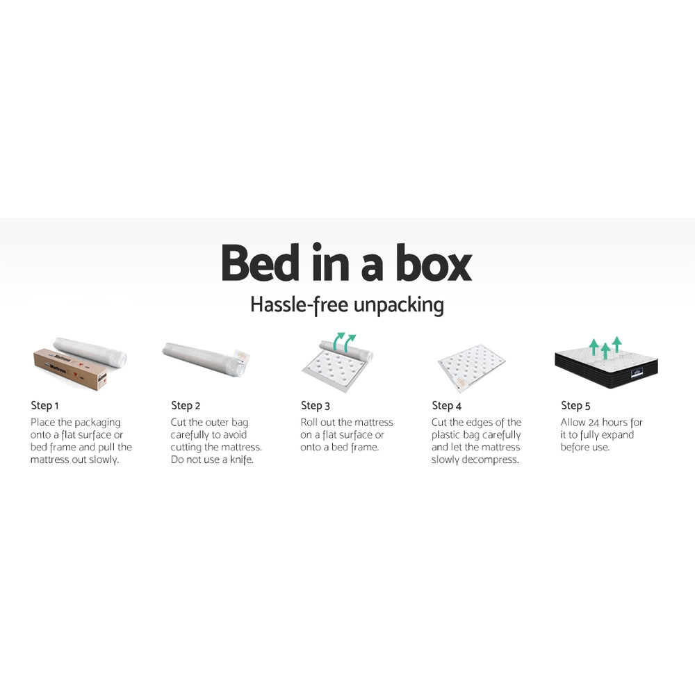 Queen Mattress: Giselle Bedding 32cm Mattress Extra Firm Queen