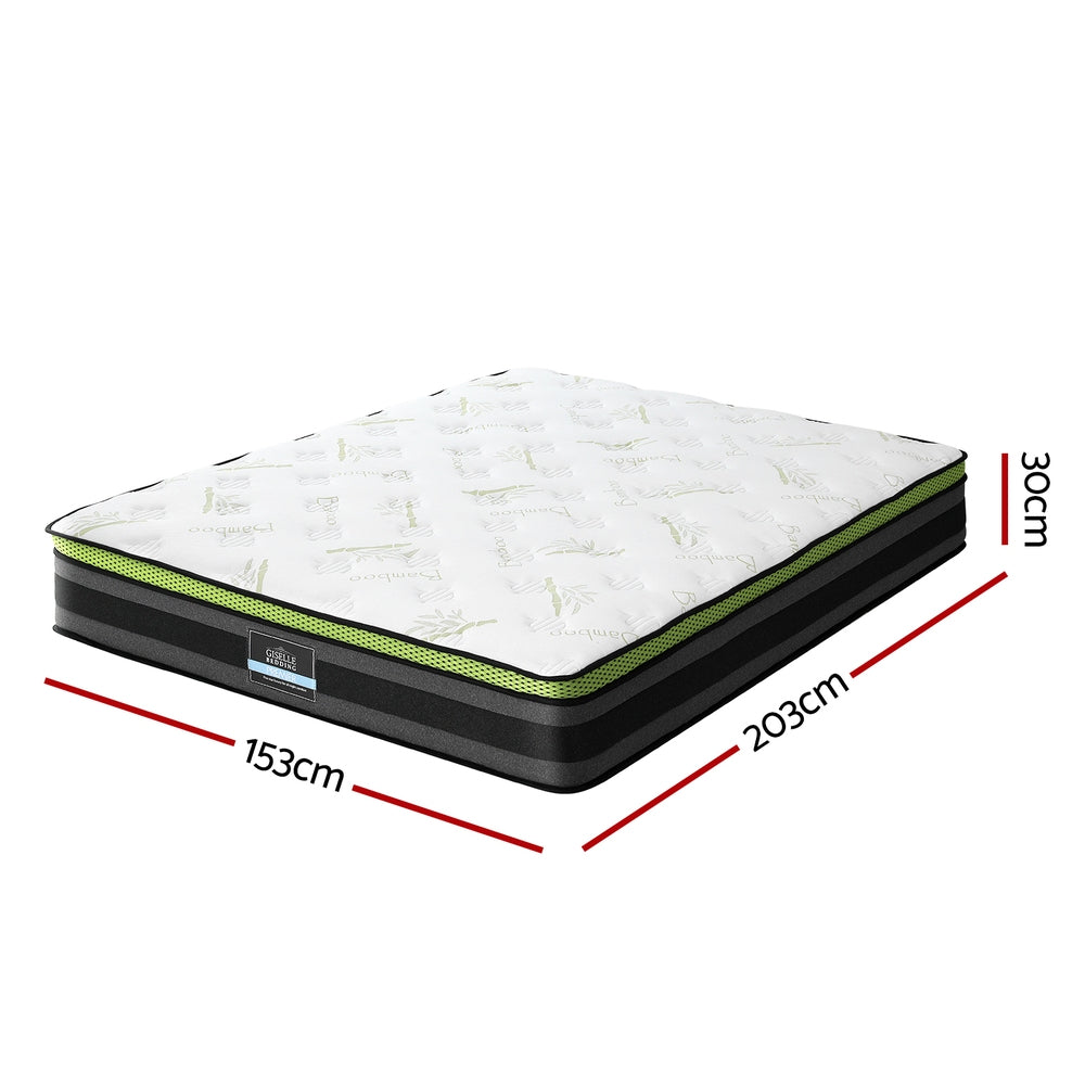 Queen Mattress: Giselle Mattress Cool Gel Foam 30cm Queen