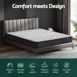 King Size Mattress: Giselle Bedding 16cm Mattress Medium Firm King