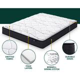 King Size Mattress: Giselle Bedding 16cm Mattress Medium Firm King