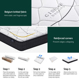 King Size Mattress: Giselle Bedding 16cm Mattress Medium Firm King