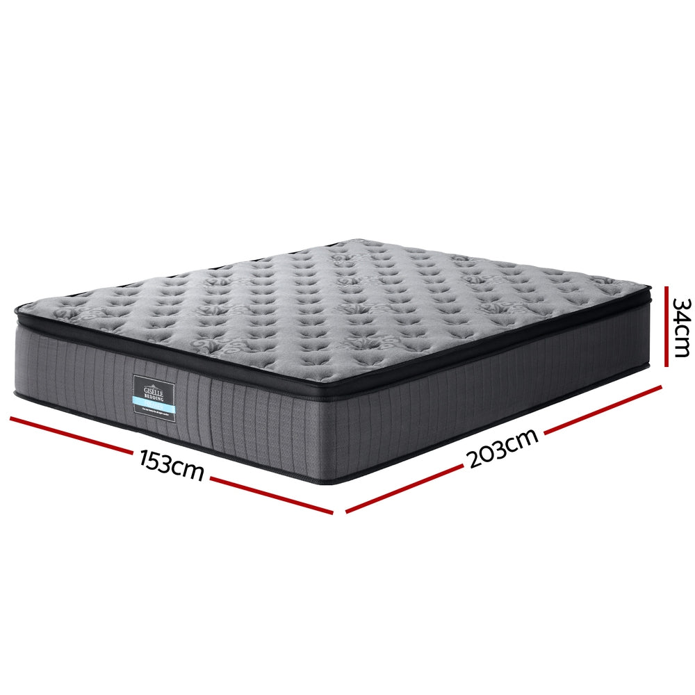 Queen Mattress: Bed Mattress Giselle 34cm Queen