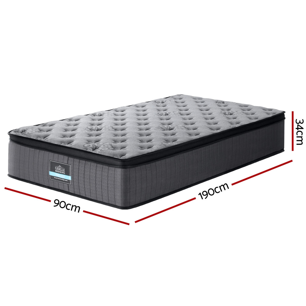 Single Mattress: Bed Mattress Giselle 34cm Single