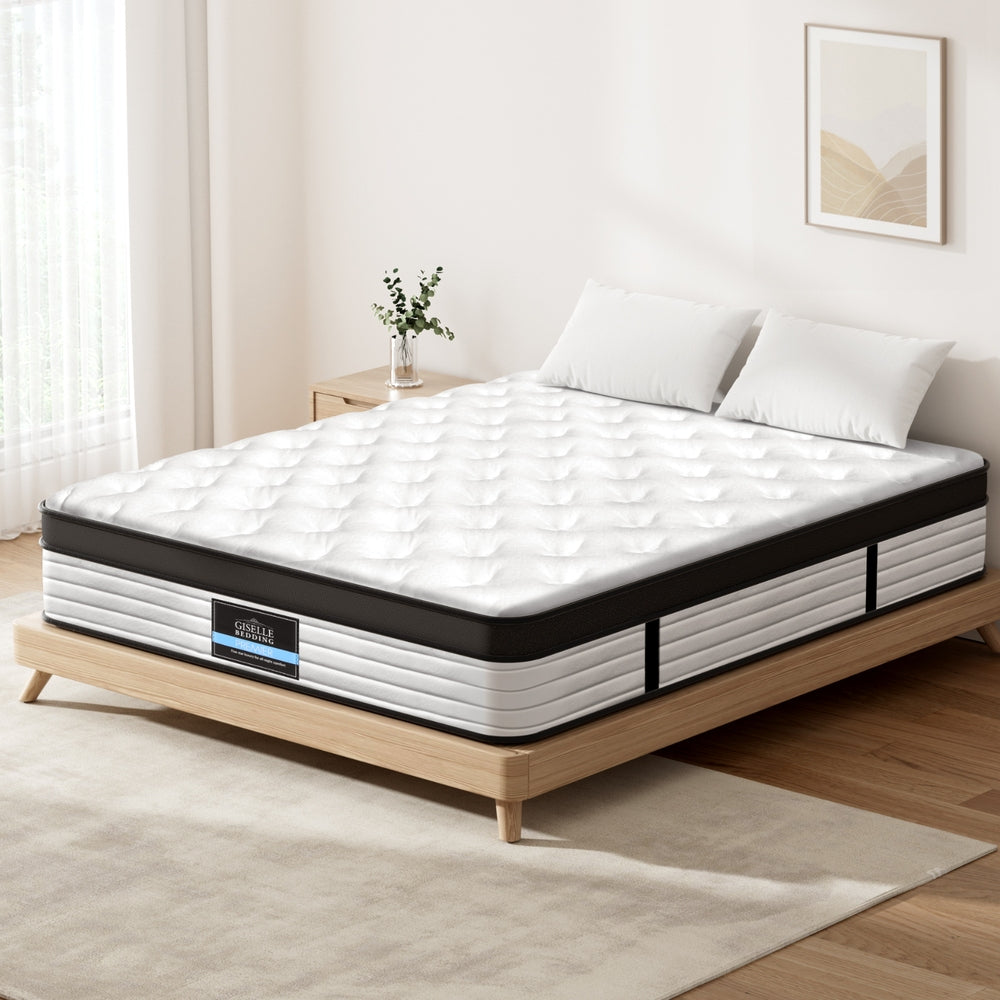 King Size Mattress: Giselle Bedding 31cm Mattress Euro Top King