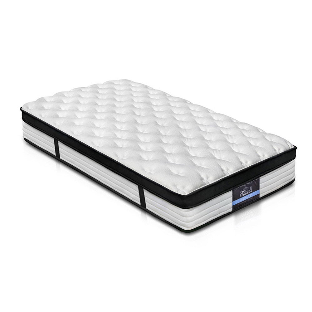 Single Mattress: Giselle Bedding 31cm Mattress Euro Top Single