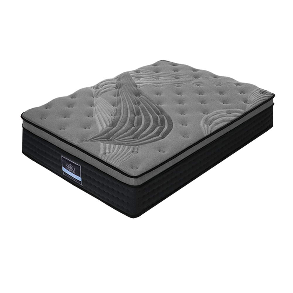 King Single Mattress: Giselle Bedding 34cm Mattress Bamboo Cover King Single