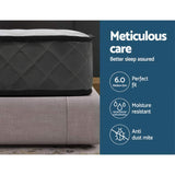 King Single Mattress: Giselle Bedding 16cm Mattress Tight Top King Single