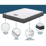 King Single Mattress: Giselle Bedding 16cm Mattress Tight Top King Single