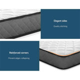 King Single Mattress: Giselle Bedding 16cm Mattress Tight Top King Single
