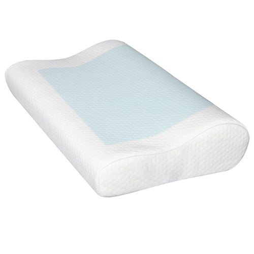 Pillows: Giselle Bedding Contour Pillow Cool Gel Twin Pack