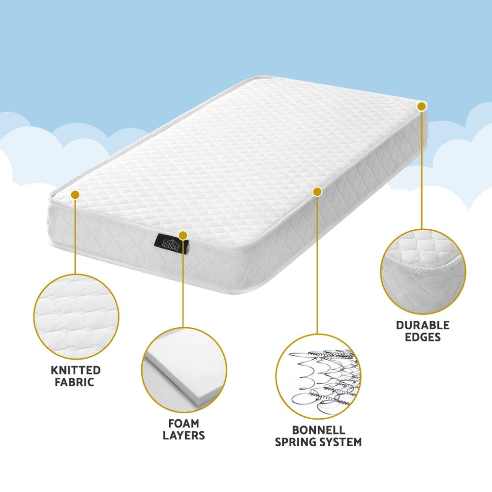 Pillows: Giselle Baby Cot Mattress Spring Foam
