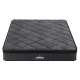 Queen Mattress: Giselle Bedding Queen Mattress 25cm Pocket Spring Latex Euro Top Medium Firm Bed