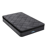 Single Mattress: Giselle Bedding Single Mattress 25cm Pocket Spring Latex Euro Top Medium Firm Bed