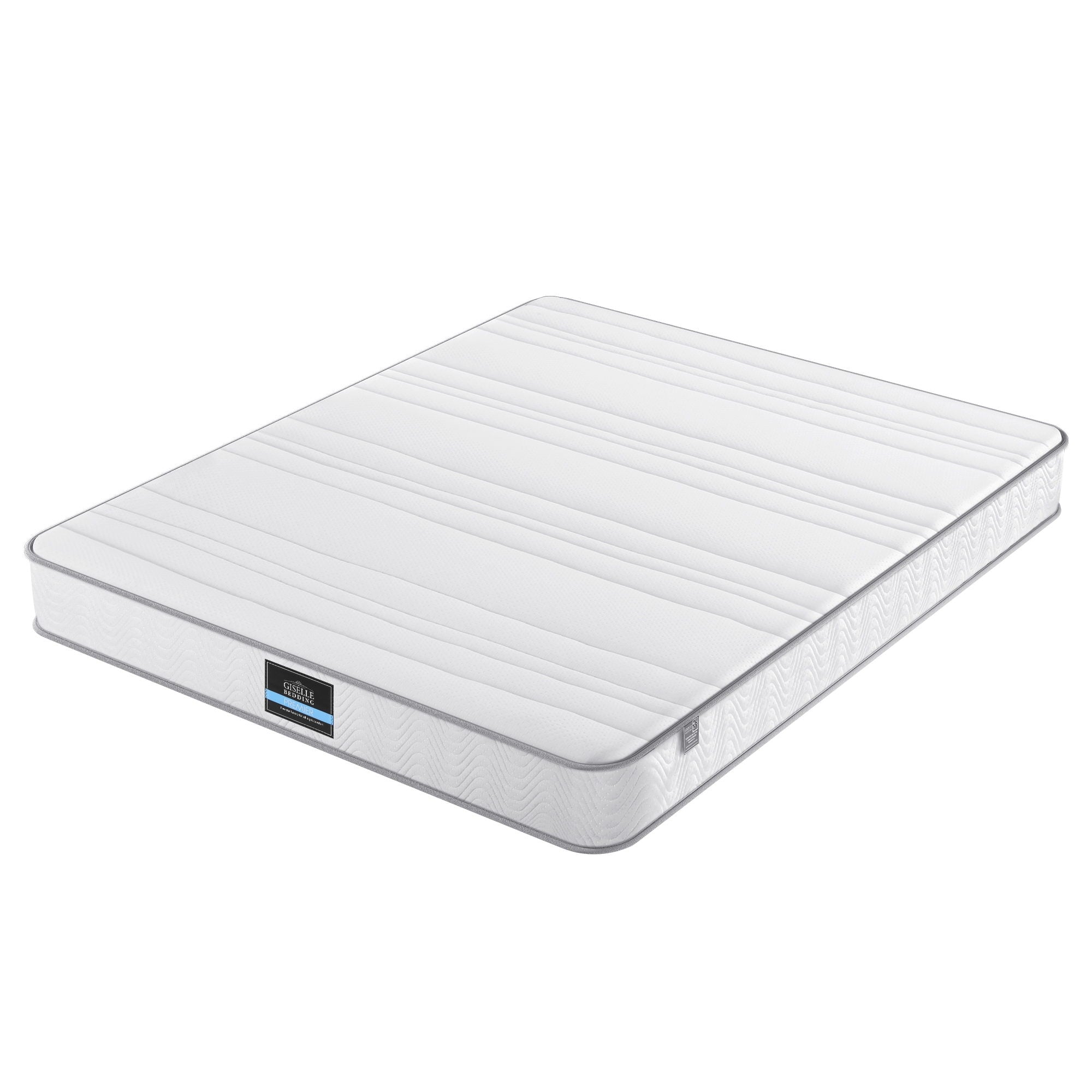 Queen Mattress: Giselle Queen Mattress 20cm with Reinforced Edge Support Egg-Crate Foam