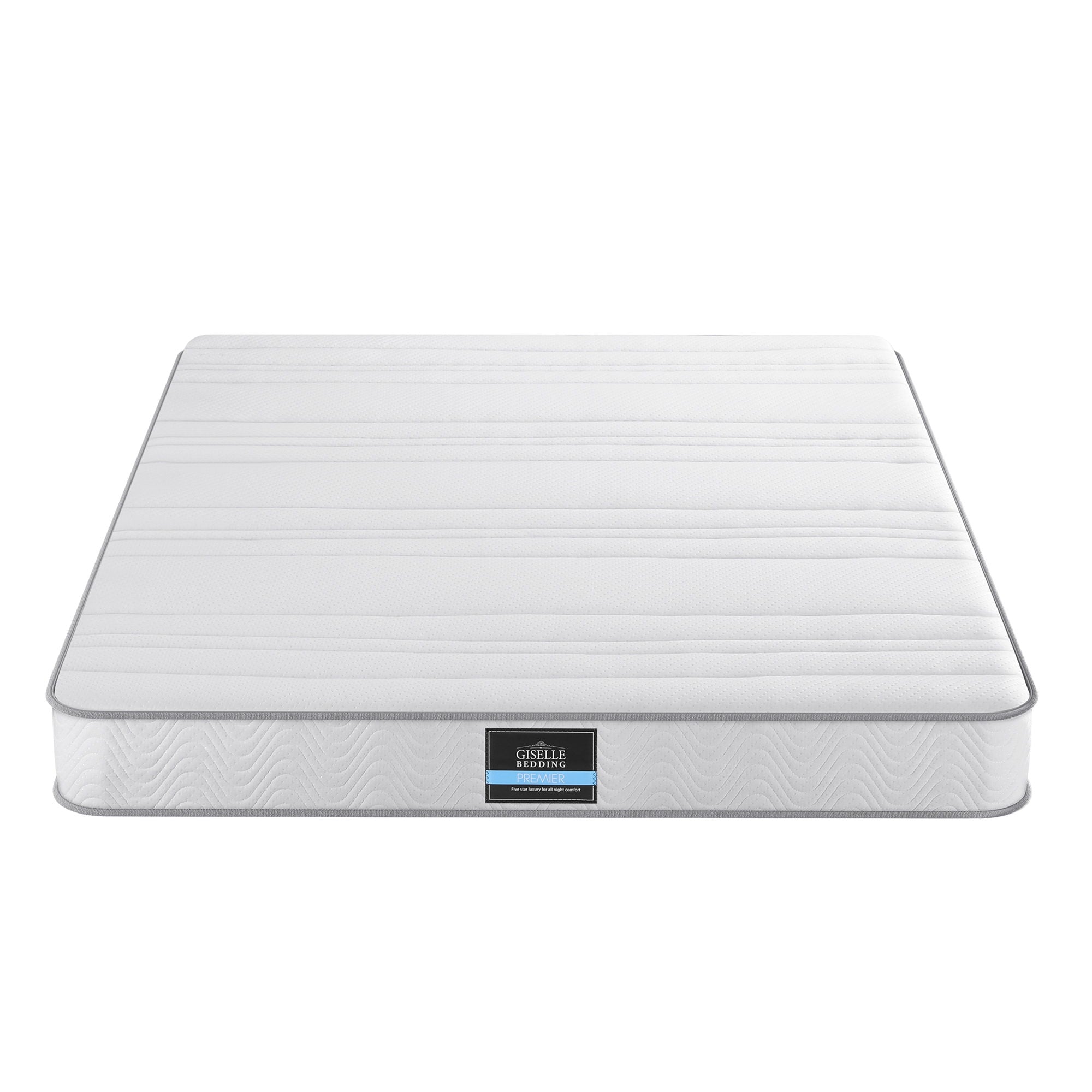 Queen Mattress: Giselle Queen Mattress 20cm with Reinforced Edge Support Egg-Crate Foam