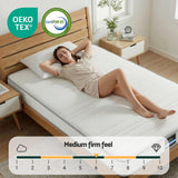 Single Mattress: Giselle Single Mattress 20cm with Reinforced Edge Support Egg-Crate Foam
