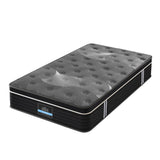 Giselle Bedding Single Mattress 35cm Euro Top with Graphene Cooling Comfort Medium Firm