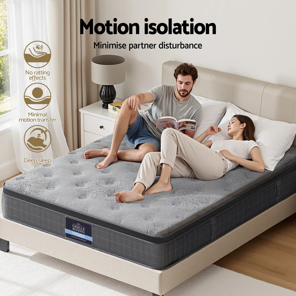 Queen Mattress: 26cm Giselle Mattress Queen Latex Foam Mattresses