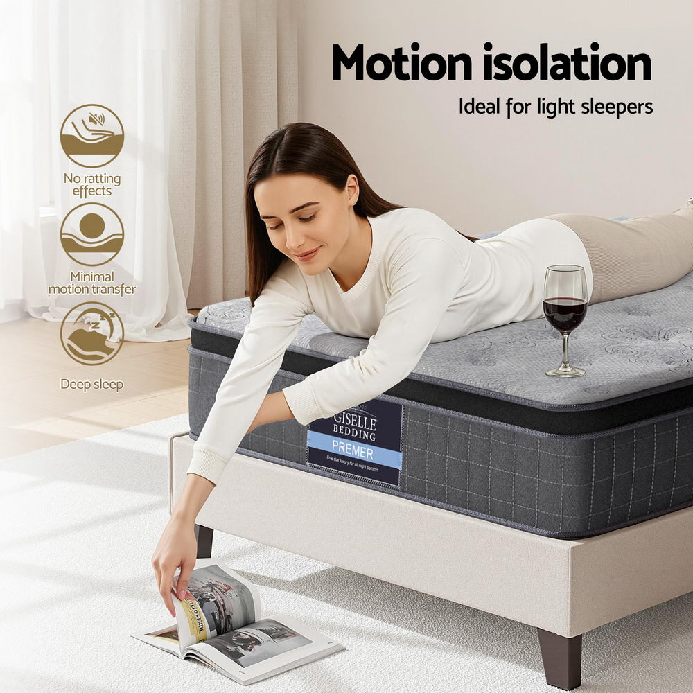 Single Mattress: 26cm Giselle Mattress Single Latex Foam Mattresses