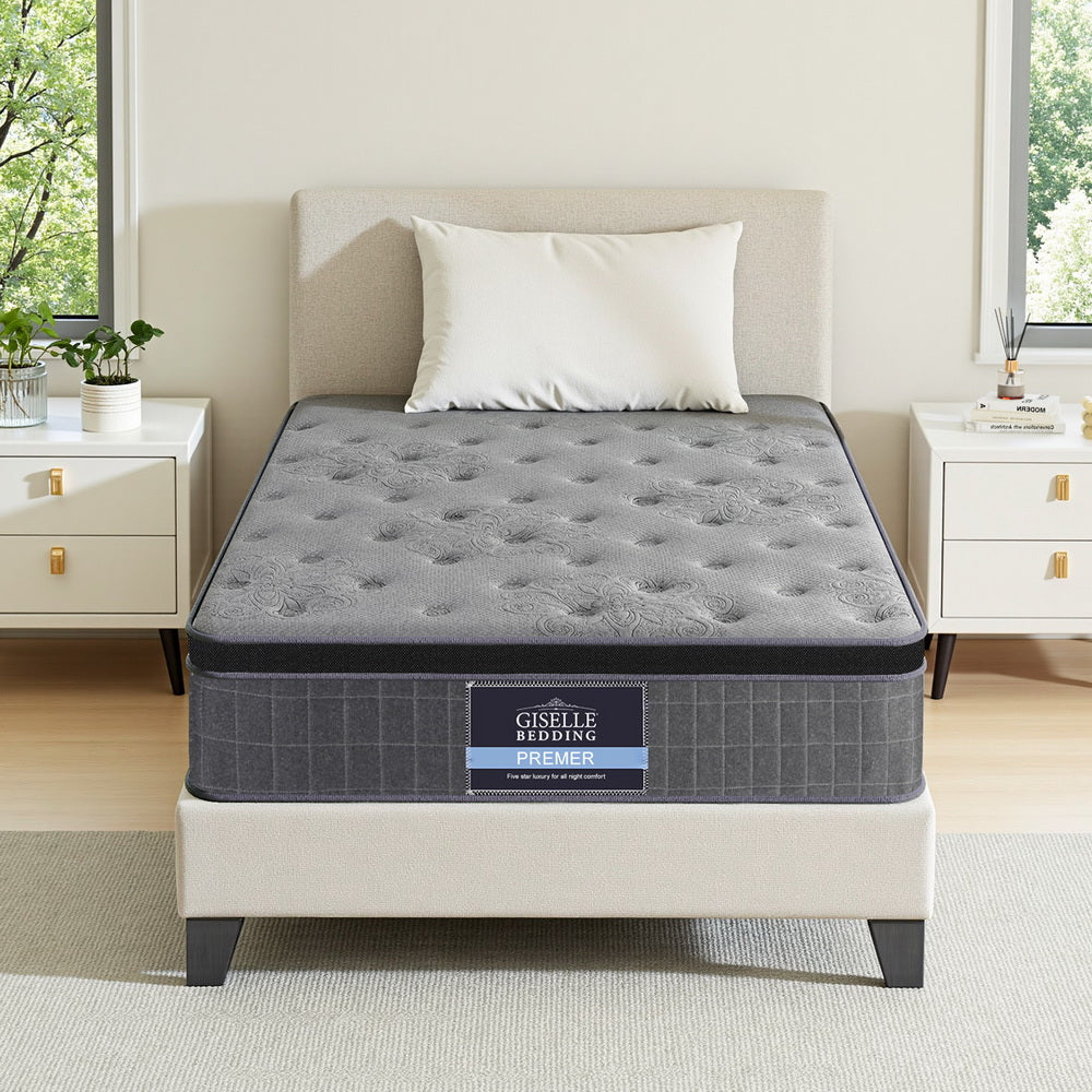 Single Mattress: 26cm Giselle Mattress Single Latex Foam Mattresses