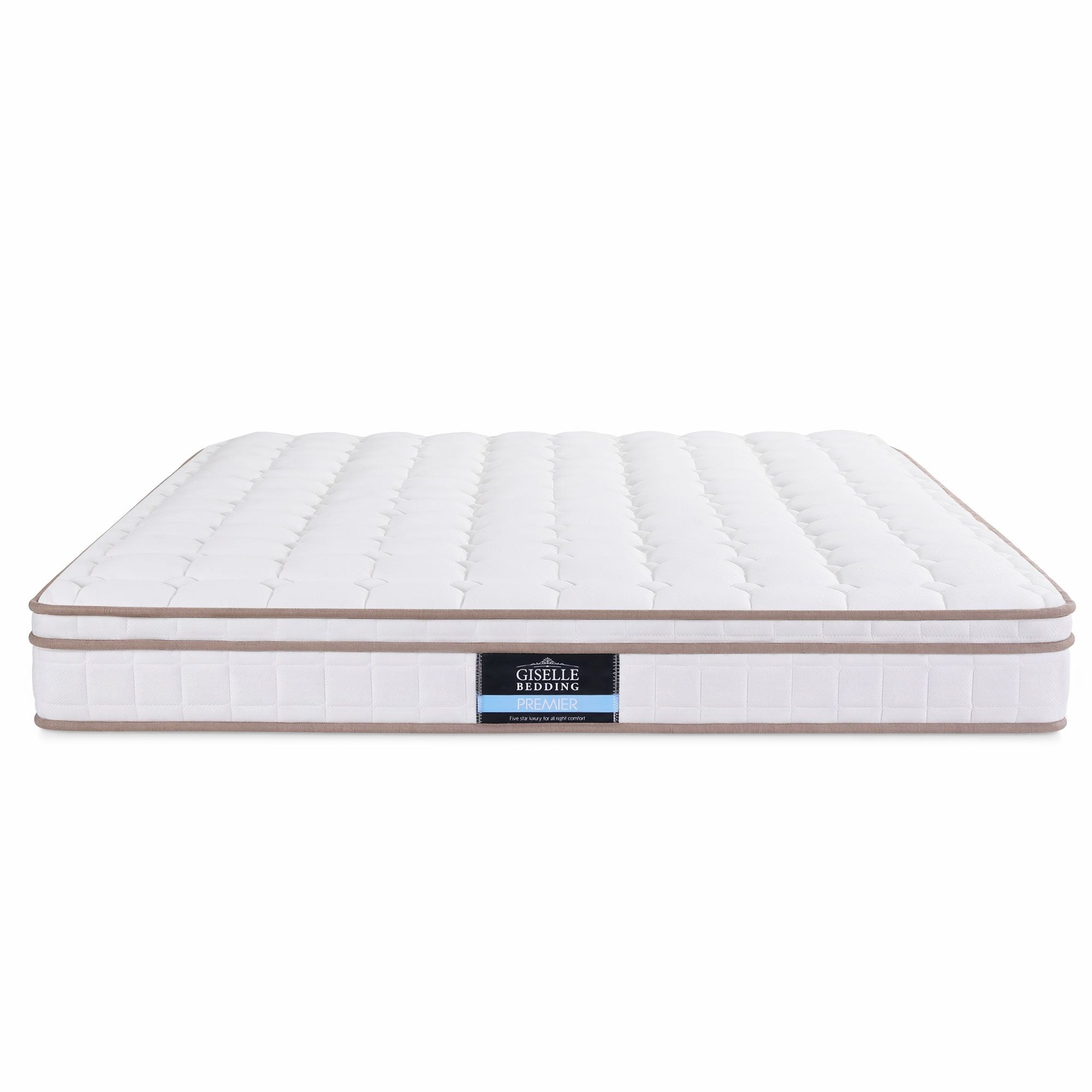 Giselle 20cm Firm King Mattress Pocket Spring for Bedroom or Guest Room